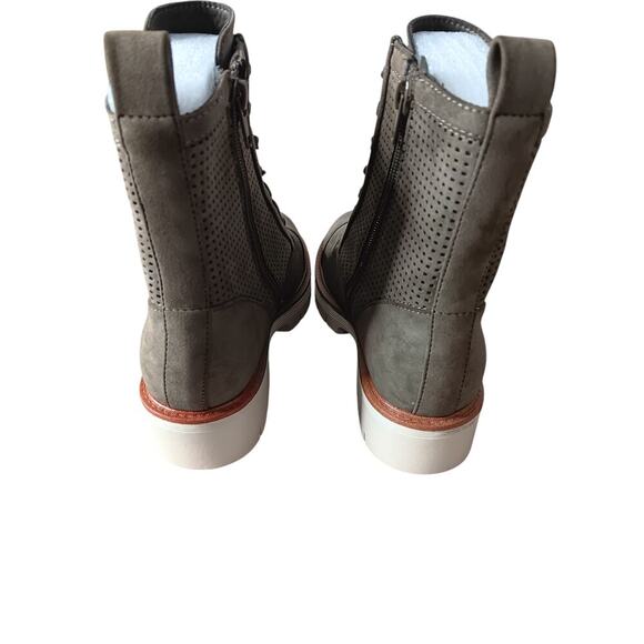 New MIA Olive Havenn Kashton Lace Up Combat Bootie SZ 9 - Picture 8 of 12